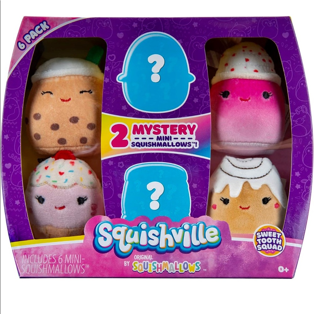 Squishville by Squishmallows Sweet Tooth Squad Plush - 2-Inch